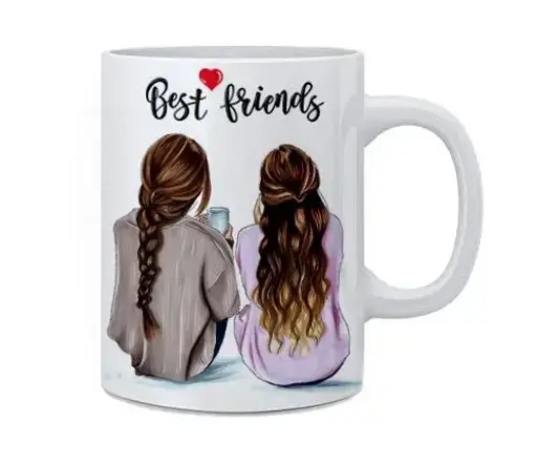 Mug Best Friends printed for Gift 